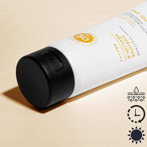 Gel orgánico para mujer, <span class=keywords><strong>protector</strong></span> <span class=keywords><strong>solar</strong></span>, Etiqueta Privada, amplio espectro SPF 50, Gel transparente blanqueador sin aceite para protección <span class=keywords><strong>solar</strong></span> - Product Image 3