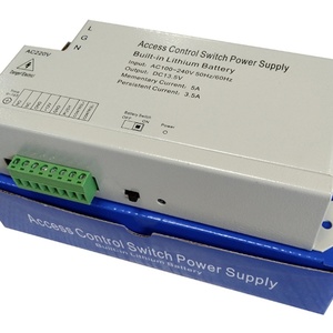 Fuente de Alimentación de 12V 5A para Control de Acceso con Batería de Respaldo - Product Image 2
