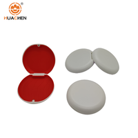 Boîte de rangement pour appareils dentaires orthodontiques en ABS avec logo personnalisé, vente chaude HUACHEN
