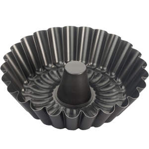 Teglia Antiaderente Baba Wheel da 36 cm con Stampo a Margherita Rustica, Piatto da Forno Ondulato per Dolci e Piatti Salati - Product Image 1