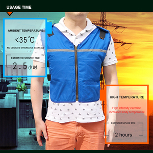 Freeze-Safe Polyester cotton Áo khoác xe máy Bikers phản quang thể thao băng gói vest nóng/lạnh điều kiện không khí tủ lạnh - Product Image 5