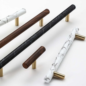 <span class=keywords><strong>Maniglie</strong></span> <span class=keywords><strong>per</strong></span> <span class=keywords><strong>Armadi</strong></span> in Lega di Alluminio e Ottone, Effetto Marmo e Venature del Legno, <span class=keywords><strong>Maniglie</strong></span> a Barra Lunga <span class=keywords><strong>per</strong></span> Cassetti e Guardaroba - Product Image 4