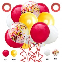 Confettis en gros, 30 pièces, 12 pouces, rouge et vert, décorations gonflables à l'hélium, fournitures de fête d'anniversaire, ballons en latex de Noël
