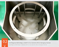 Centrifugale groentedroger, machine voor het drogen van kool, sla, fruit en water.