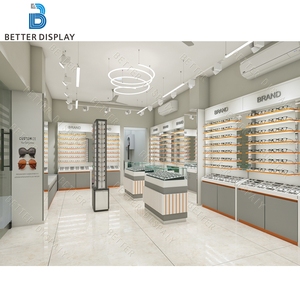 Tinh tế cửa hàng quang học thiết kế kính hiển thị quang học là viết tắt của đồ nội thất hiển thị quang học tùy chỉnh kính giới thiệu - Product Image 1