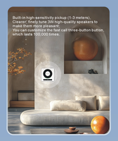 SIP 86 Box Intercom, professionnellement personnalisé pour les chambres d'hôtel, téléphone IP haut de gamme et beau