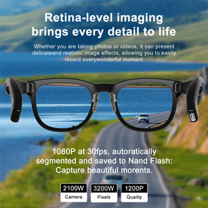 Lentes Inteligentes con Lente de 8MP, Grabación de Video 1080P, Estabilización de Imagen, Llamadas por Bluetooth, Traducción Instantánea por IA, Control Táctil - Product Image 1