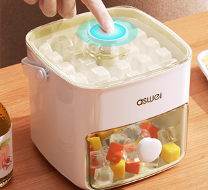 48 lưới Báo Chí loại hai lớp công suất lớn dễ dàng để demold <span class=keywords><strong>Ice</strong></span> <span class=keywords><strong>Cube</strong></span> khuôn <span class=keywords><strong>Ice</strong></span> Maker Máy <span class=keywords><strong>Ice</strong></span> <span class=keywords><strong>Cube</strong></span> khay với lưu trữ trường hợp - Product Image 2