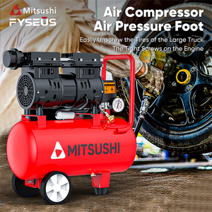 Fyseus 8bar 30L dầu miễn phí máy nén khí máy xách tay mini dầu miễn phí Máy nén khí - Product Image 4