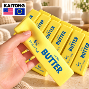 KAITONG Giocattoli Antistress a Lenta Risalita, Squishy a Forma di Bastoncino di Burro per Bambini - Product Image 1