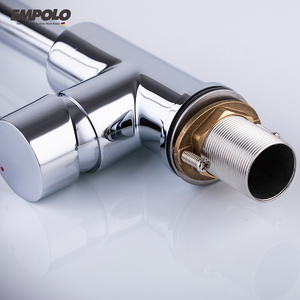 Sang trọng Thổ Nhĩ Kỳ Mỹ tap vòi kéo xuống nước nóng và lạnh chìm <span class=keywords><strong>Mixer</strong></span> Brushed Brass Vòi Nước Nhà Bếp - Product Image 4