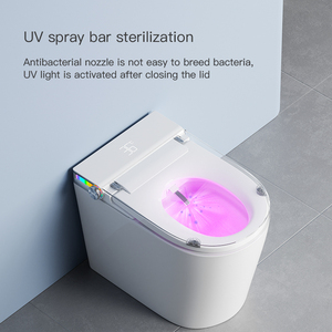 Inodoro Inteligente de Lujo para Baño, Inodoro Japonés con Sensor Automático de Pie, Descarga Electrónica y Función de Lavado T7 Square Ce - Product Image 6