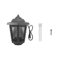 Lampe anti-insectes électrique LED d'intérieur, tue-moustiques électrique en ABS avec technologie à semi-conducteurs