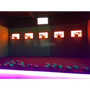 Cerceaux de basket-ball interactifs à grille de pixels à LED, jeux de fête actifs et divertissement sportif pour le team building du parc d'attractions - Product Image 6