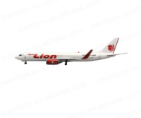 Modèle d'avion en résine ABS 43 cm 1:130 Thai Lion Airlines B787-800, modèle statique de simulation de passagers en vol, cadeau