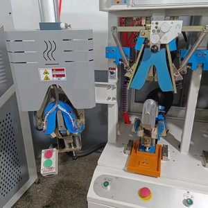 FS Hızlı Baskı Kalıcı Şekillendirme Ayakkabı Yapma Makinesi, Sıcak/Soğuk Arka Kısım Kalıplama için Motorlu 380V - Product Image 2