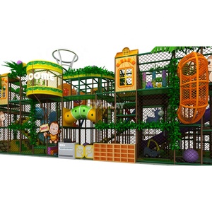 Solución Integral, Certificación CE/ASTM, Parque Infantil Interior Tipo Jungla, Laberinto con Tobogán Grande, Equipo de Juego Interior para Niños - Product Image 1