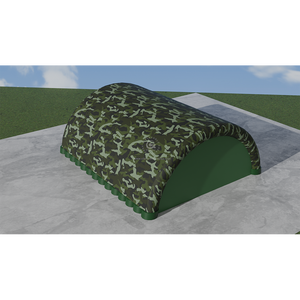 Carpa Inflable <span class=keywords><strong>de</strong></span> Camuflaje, Impermeable, <span class=keywords><strong>de</strong></span> PVC, Tipo Hangar, Túnel, Almacén, Fácil <span class=keywords><strong>de</strong></span> Instalar, para Aeropuertos y Vehículos - Product Image 4