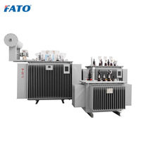 Transformateur de puissance à huile FATO S11-M Triphasé 30KVA-2500KVA Faible perte 10kV/0.4kV Transformateur à enroulement en cuivre pour usage industriel