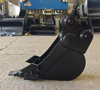Bucket Penggali untuk Excavator Sempit SY16 Kapasitas 0.65m Berat 45-125kg untuk Aplikasi Lumpur/Batu