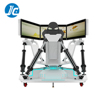 Vente flash - Simulateur de conduite de voiture en réalité virtuelle - VR - 6DOF - 3 écrans HD - Simulateur de course automobile VR pour PS4
