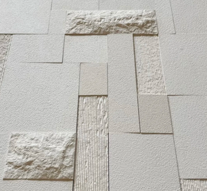 Dalles de pierre culturelle en PU imitation champignon pour mur de fond de télévision de salon et revêtement mural léger en PU - Product Image 4