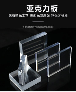 Lámina Acrílica Fundida Transparente Gruesa Personalizada para Proyectos de Acuarios Grandes, Panel de PMMA de Alta Resistencia de 50 mm, 100 mm, 200 mm para Acuarios - Product Image 2