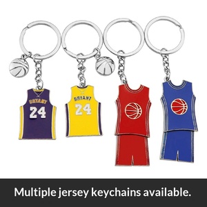 Creative Custom Basketball Hoop Keychain <strong>Kobe</strong> 24 Star Backpack Pendant Small Gift - Product Image 2