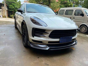 Nuevo Kit de Carrocería de Fibra de Carbono de Alta Calidad para <span class=keywords><strong>Macan</strong></span> 2019-  Difusor Delantero, Faldones Laterales, Alerón, Guardabarros - Product Image 2