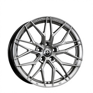 Nuevas Llantas de Aleación de Aluminio Fundido de 18X8.0 con Múltiples Radios, Ajuste Universal, Recubrimiento Plateado Electrolítico, 3 Años de Garantía - Product Image 1