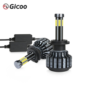 GICOO X6S Ampoules de phares <span class=keywords><strong>LED</strong></span> <span class=keywords><strong>pour</strong></span> voiture H4 H7 H11 6 côtés auto <span class=keywords><strong>led</strong></span> 9005 9006 9004 9007 <span class=keywords><strong>pour</strong></span> voiture <span class=keywords><strong>moto</strong></span> - Product Image 2