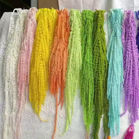 Grosir 5 tangkai/buket Bunga Amaranthus Hijau Segar Asli Awet Bunga Amaranth Kering Hiasan Bunga untuk Dekorasi Pernikahan