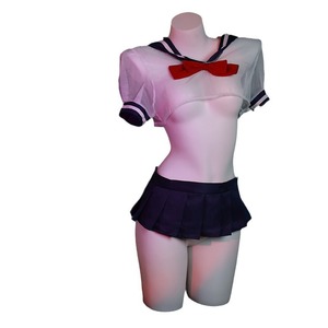 Conjunto de uniforme escolar japonés para mujer, manga corta, gasa, transpirable, estilo JK 8188 - Product Image 4
