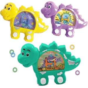KK nuovo dinosauro palmare gioco d'acqua per <span class=keywords><strong>i</strong></span> bambini, giochi d'acqua giochi <span class=keywords><strong>acquatici</strong></span> sensoriali, gioco di lancio ad anello giocattolo portatile; Bambini da viaggio giocattolo tascabile - Product Image 1