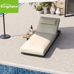 <span class=keywords><strong>Prix</strong></span> de gros, <span class=keywords><strong>lit</strong></span> de soleil individuel d'extérieur, <span class=keywords><strong>lit</strong></span> de repos moderne en aluminium avec coussin, parasol, chaise longue de plage pour hôtel - Product Image 5