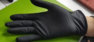 6ミルフィンガーテクスチャメカニカルヘビーデューティー産業タトゥーカスタムロゴラテックスフリーパウダーフリーニトリル使い捨て手袋手袋 - Product Image 2