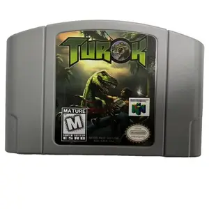 Nintendo 64 미국 버전 용 Turok N64 게임 카트리지 카드