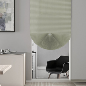 Cortinas opacas <span class=keywords><strong>de</strong></span> varios tamaños, persianas <span class=keywords><strong>de</strong></span> ventana autoadhesivas sin perforaciones, persianas plisadas no tejidas recortadas gratis para oficina - Product Image 5