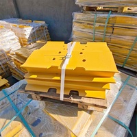 Pièces de train de roulement pour bulldozer et excavatrice, ensemble de semelles de chenille pour bulldozer