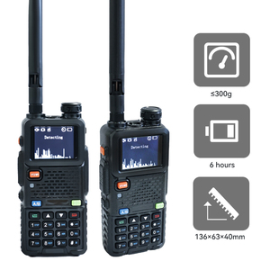 300MHz-6200MHz yarıçapı 1-1.5KM el dedektörü çift antenler Anti FPV algılama sistemi doğru aynı Alarm sistemi - Product Image 2