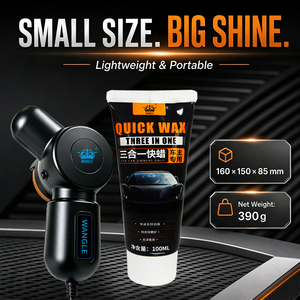 Polisseuse orbitale portable 12V pour <span class=keywords><strong>voiture</strong></span>, alimentée par allume-cigare, pour l'élimination des rayures, le cirage, le lustrage et le revêtement protecteur automobile - Product Image 4