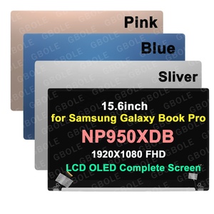 GBOLE 15,6 "para <span class=keywords><strong>Samsung</strong></span> <span class=keywords><strong>Galaxy</strong></span> <span class=keywords><strong>Book</strong></span> <span class=keywords><strong>Pro</strong></span> FHD NP950XDB LED LCD Montaje de pantalla no táctil 1920X1080 - Product Image 1