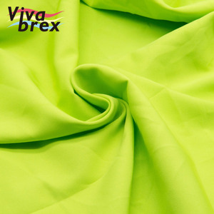 Venta al por mayor 100% tela de poliéster 170-190gsm 75d 95% poliéster 5% Spandex doble capa tejido textil 4 vías estiramiento para prendas de vestir - Product Image 1