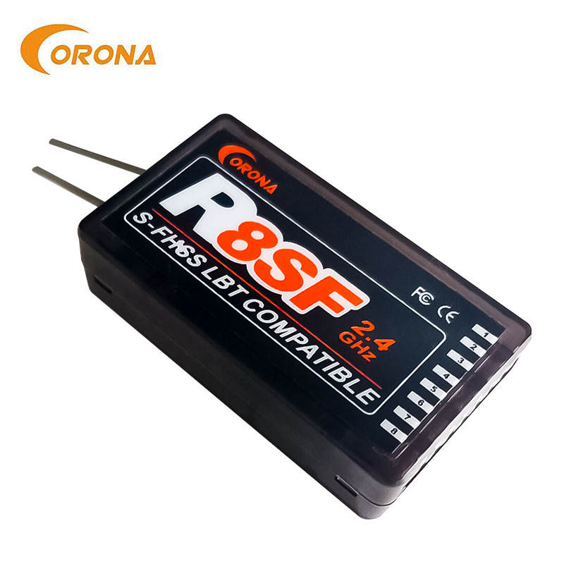 CORONA R820SF 2.4GHz S-FHSS/FHSS récepteur Sbus RX Compatible T4YF T6J T6K T8J T CORONA R820SF 2.4GHz S-FHSS/FHSS récepteur Sbus RX Compatible T4YF T6J T6K T8J T