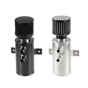 Xuzhong Oil Catch <b>Can</b> 0.75L Aluminum Alloy With <b>Air</b> Filter An10 Connector For Car Modification - Product Image 4