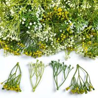 Bunga Plastik Buatan, Rumput Air Plastik, Aksesoris Stamen Bunga Palsu, Ramah Lingkungan, Tahan Lama, Dekorasi untuk Penggunaan di Dalam Ruangan