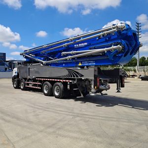 Camion pompe à béton de 56 m de la marque JIUHE, prix d'usine en Chine, châssis ISUZU, à vendre - Product Image 3