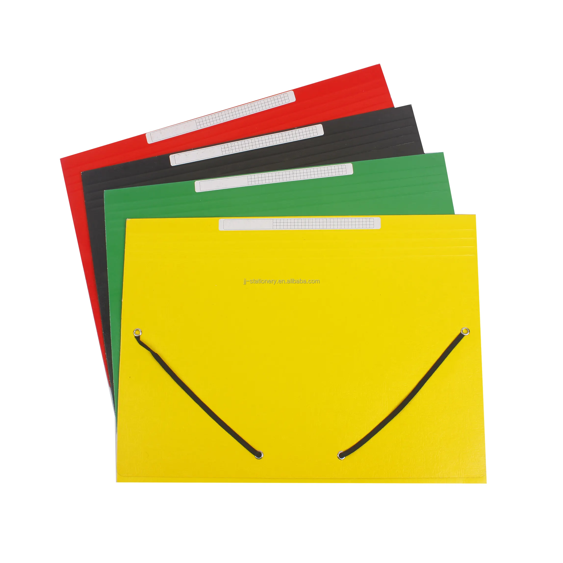 Wholesale Custom Size Office Supplies File Paper File Folder Eco Friendly With Elastic Cord Filing Products