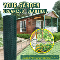 Rouleau de grillage en fil de fer pour poulailler, prix usine Yuking, revêtement PVC, 0,3-1,8 mm, durable pour la protection des poulaillers, des jardins et des animaux domestiques