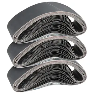 Bán buôn Emery vải Sanding vành đai silicon carbide mài mòn Mài Sanding vành đai cho gốm sứ